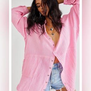 Free People Summer Daydream Buttondown